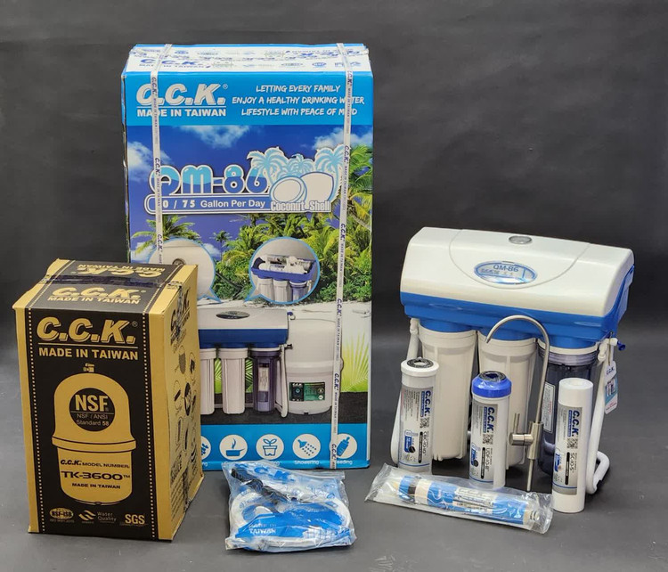 تصفیه آب خانگی CCK اورجینال مدل QM-86